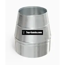 Конус термо н/оц AISI 304 0,8 мм ф200/260