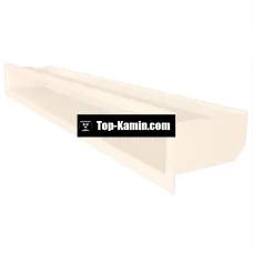 Решітка вентиляційна для каміна LOFT-М1 60x400 Кремовий