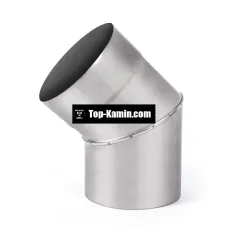Коліно з нержавіючої сталі AISI 321 1 мм 45° ф100