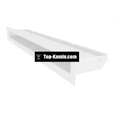 Решетка вентиляционная для камина LOFT-М1 60x600 Белый
