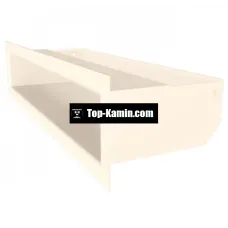 Решітка вентиляційна для каміна LOFT-М1 90x600 Кремовий