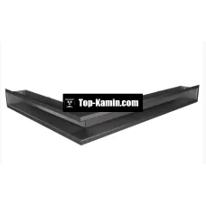 Решітка вентиляційна для каміна LOFT NR 90/800x600 Графіт
