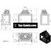 Камінна топка Kratki Amelia LP 25 кВт