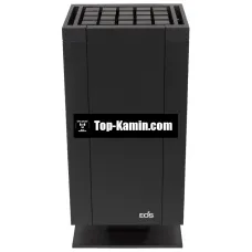 Електрокам'янка EOS Mythos S35 7,5 кВт Black + набір каміння Cubius
