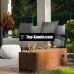 Газовый камин Planika Galio Corten Manual