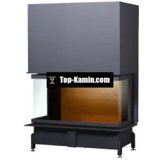 Каминная топка Technical PanTech 100 EVO U LD с керамикой