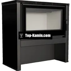 Отопительная печь Kratki Juno 12 кВт черная