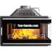 Каминная топка Kawmet W16 13,5 кВт Eko правосторонняя