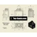 Каминная топка Kratki Maja P 12 кВт правая