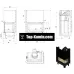 Камінна топка Kratki MBM P/BS/G 10 кВт права