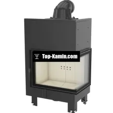 Каминная топка Kratki MBZ P/BS 13 кВт правая