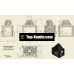 Каминная топка Kratki Zuzia PT 16 кВт трехсторонняя