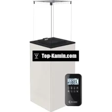 Газовий камін Kratki PATIO/G30/37MBAR/B з пультом