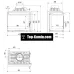 Каминная топка Kratki Simple M/S/L/BS 8 кВт левая