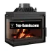 Камінна топка Kratki Simple Z/S/L/BS 16 кВт ліва