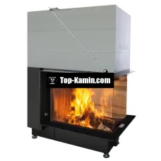 Каминная топка Spartherm Premium A-U-70h трехсторонняя туннельная