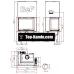 Каминная топка BeF Home Therm V 7 CP/CL
