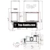 Каминная топка BeF Home Feel V 9 CL/CP