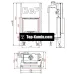 Каминная топка BeF Home Aquatic WH V 60