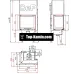 Каминная топка BeF Home Aquatic WH 60 V CP/CL