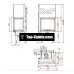 Каминная топка BeF Home Aquatic WH 60 V CP/CL