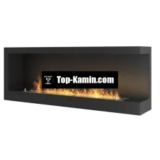 Биокамин Simple Fire Corner 1200 R со стеклом