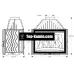 Камінна топка Invicta 800 Grande Angle з шибером 9285-75