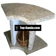 Кутовий модуль Moss граніт сірий