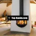 Каминная топка Focus Edofocus 850 vertical outlet