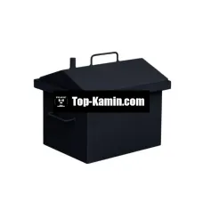 Коптильня Дід Коптенко мала хатинкою фарбована 380x320x360