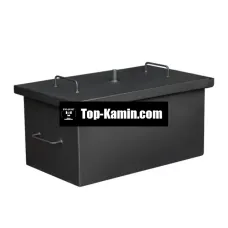 Коптильня Дід Коптенко середня фарбована 590x360x320