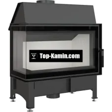 Каминная топка Kratki Zibi L/BS/Deco 12 кВт левая