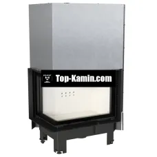 Каминная топка Kratki MBZ L/BS/G/SG 13 левая, гнутое стекло