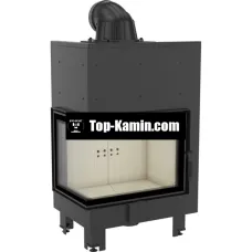 Каминная топка Kratki MBZ L/BS/SG 13 левая, гнутое стекло