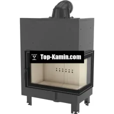 Каминная топка Kratki MBO P/BS/SG 15 правая, гнутое стекло