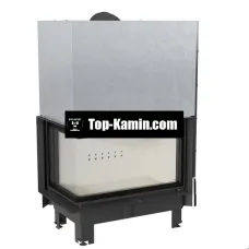 Каминная топка Kratki MBO L/BS/G/SG 15 левая, гнутое стекло