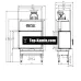 Каминная топка Hitze HST59x43.L