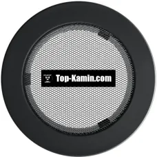 Решітка для каміну Kratki кругла графітова FI 150