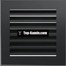 Решітка для каміну Kratki графітова Fresh 17х17