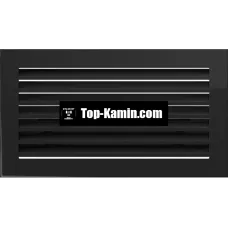 Решітка для каміну Kratki чорна Fresh 17х30