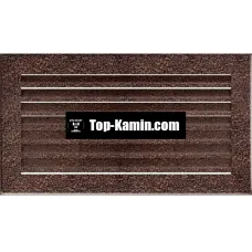 Решітка для каміну Kratki мідь Fresh 17х30