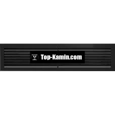 Решітка для каміну Kratki чорна Fresh 17х70