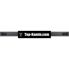 Решітка для каміну Kratki графітова LUFT/6/100