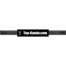 Решітка для каміну Kratki чорна LUFT/6/100