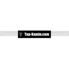 Решітка для каміну Kratki біла LUFT/6/100