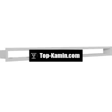 Решітка для каміну Kratki біла TUNEL/6/100