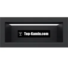 Решітка для каміну Kratki чорна LUFT/9/20
