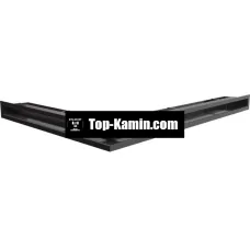 Решітка для каміну Kratki чорна LUFT/NP/60/C/SF