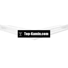 Решітка для каміну Kratki біла LUFT/NS/60/B/SF