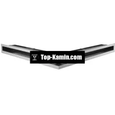 Решітка для каміну Kratki шліфована LUFT/NS/60/SZ/SF